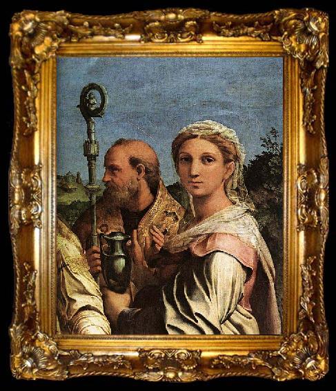 framed  RAFFAELLO Sanzio St Cecilia, ta009-2
